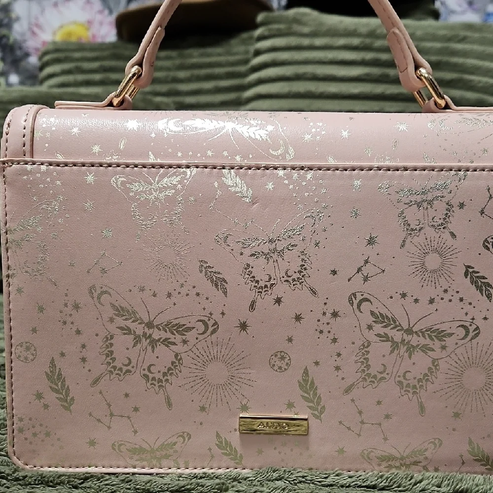 Aldo Blush Butterfly Satchel - Picture 4 of 6